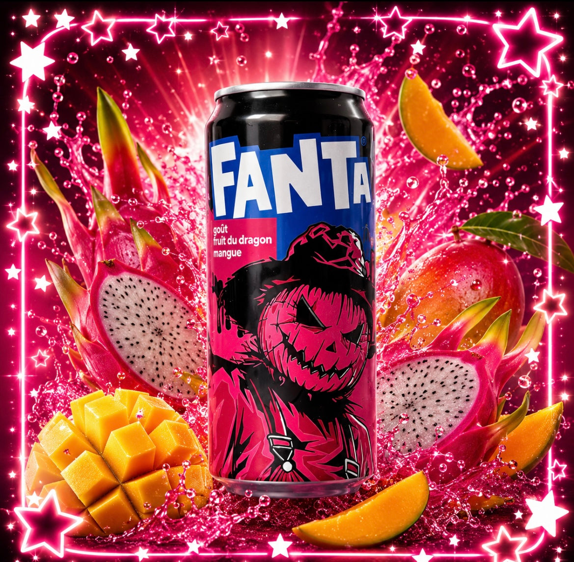 Fanta mangue / fruit du dragon